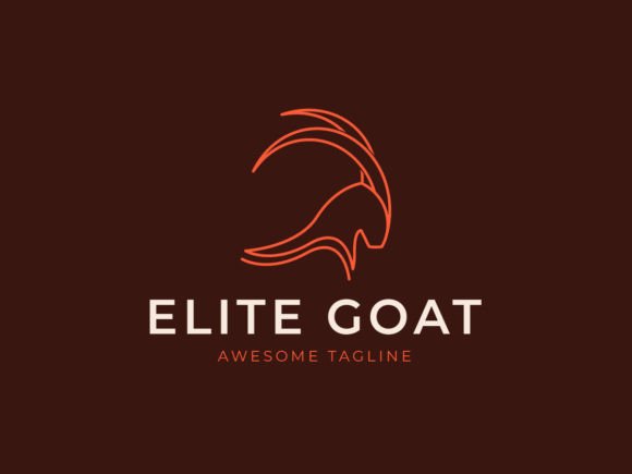 Elite Goat Logo Template for Modern Branding