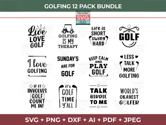 Golf Svg File: A Strategic Asset for Versatile Branding and Creative Projects