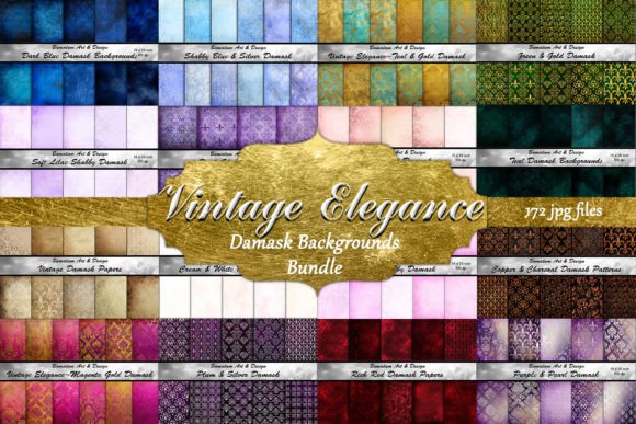 Vintage Elegance - Damask Bundle
